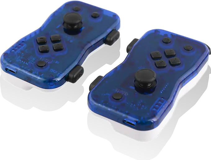Nintendo Switch Nyko Dualies Motion Controller - Blue/White-1