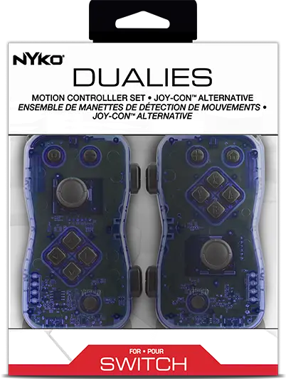 Nintendo Switch Nyko Dualies Motion Controller - Blue/White-6