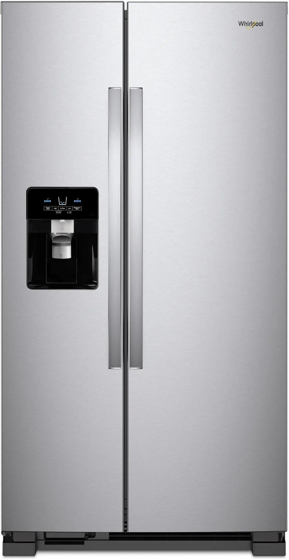 WRS325SDHZ-PROJECT Whirlpool 24.55 cu ft Side by Side Refrigerator - Stainless Steel-1