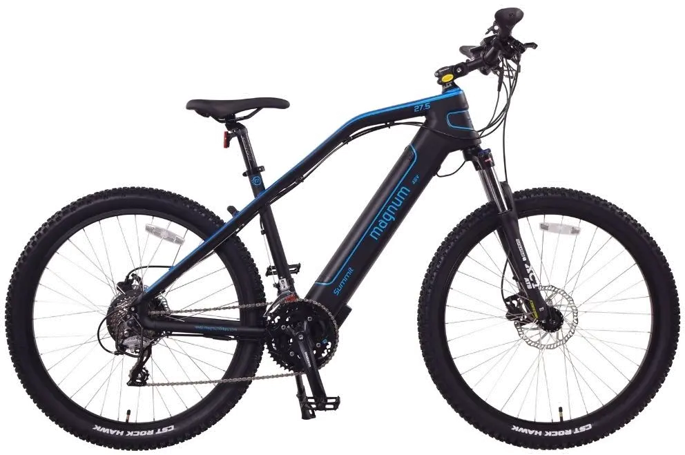 Magnum Summit Electric Bike with 29 Wheels - Blue and Black-1