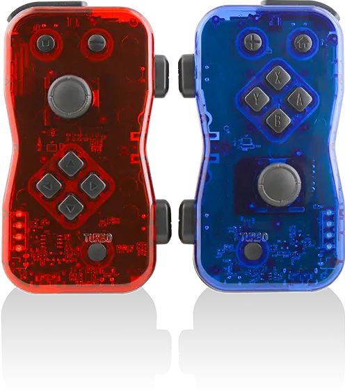 Nintendo Switch Nyko Dualies Motion Controller - Red/Blue-2
