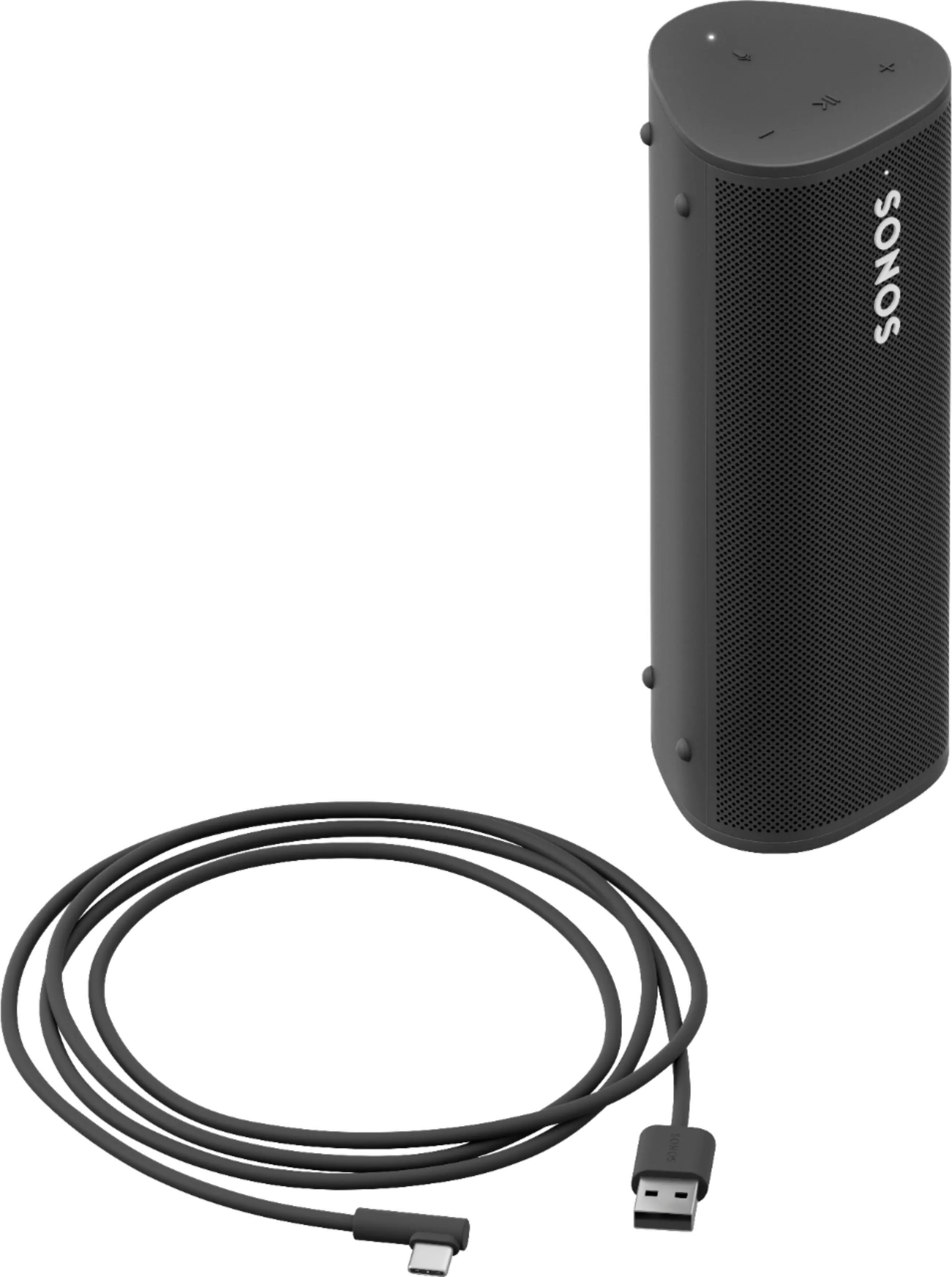 ROAM1USBLK Sonos Roam Black Waterproof Portable Speaker-7