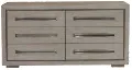 Modern Gray Dresser - Modern Eclectic