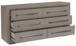 Modern Gray Dresser - Modern Eclectic-3