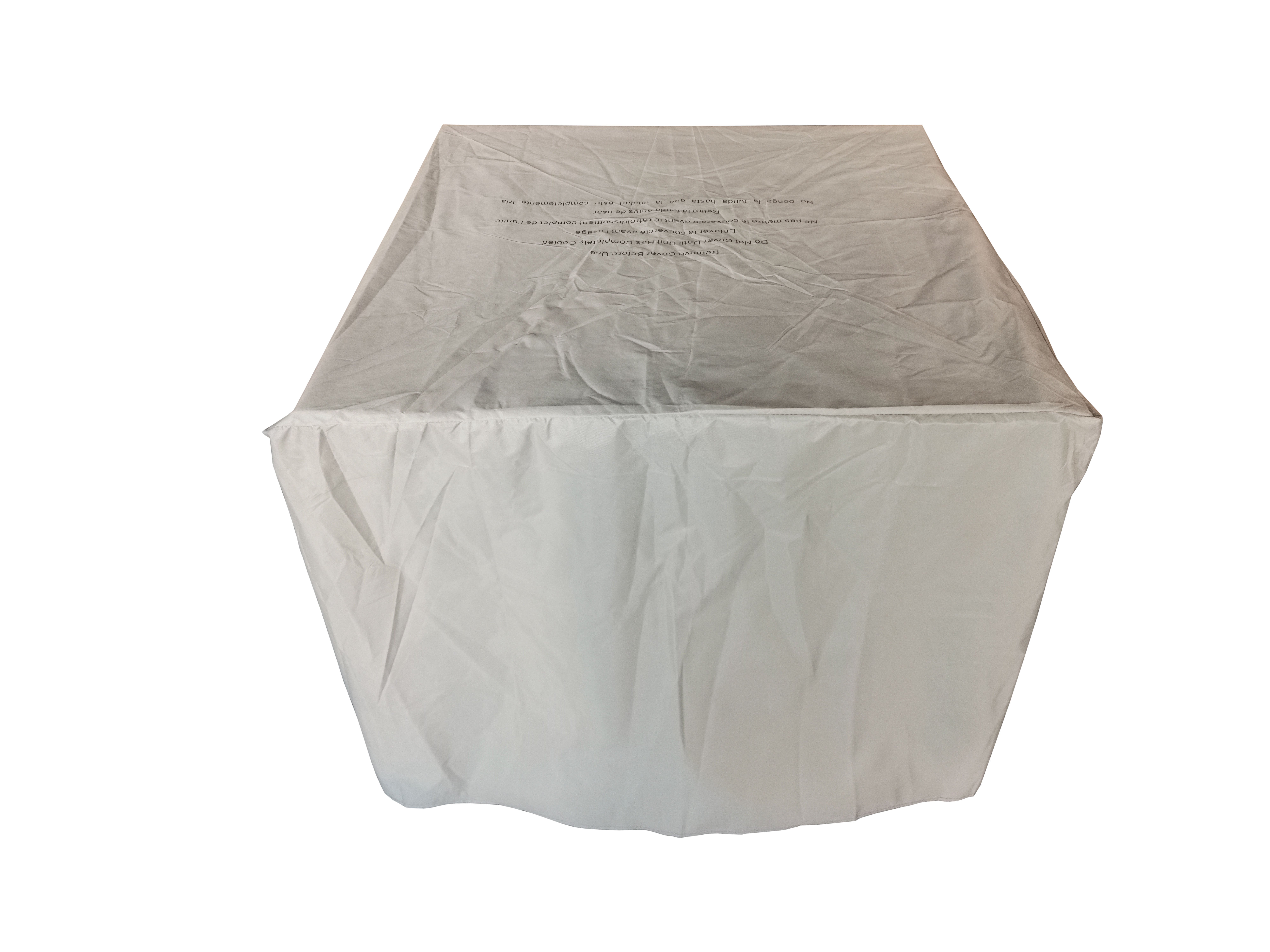 Black Metal Square Fire Pit Table with Glass Rocks - Belitung-7