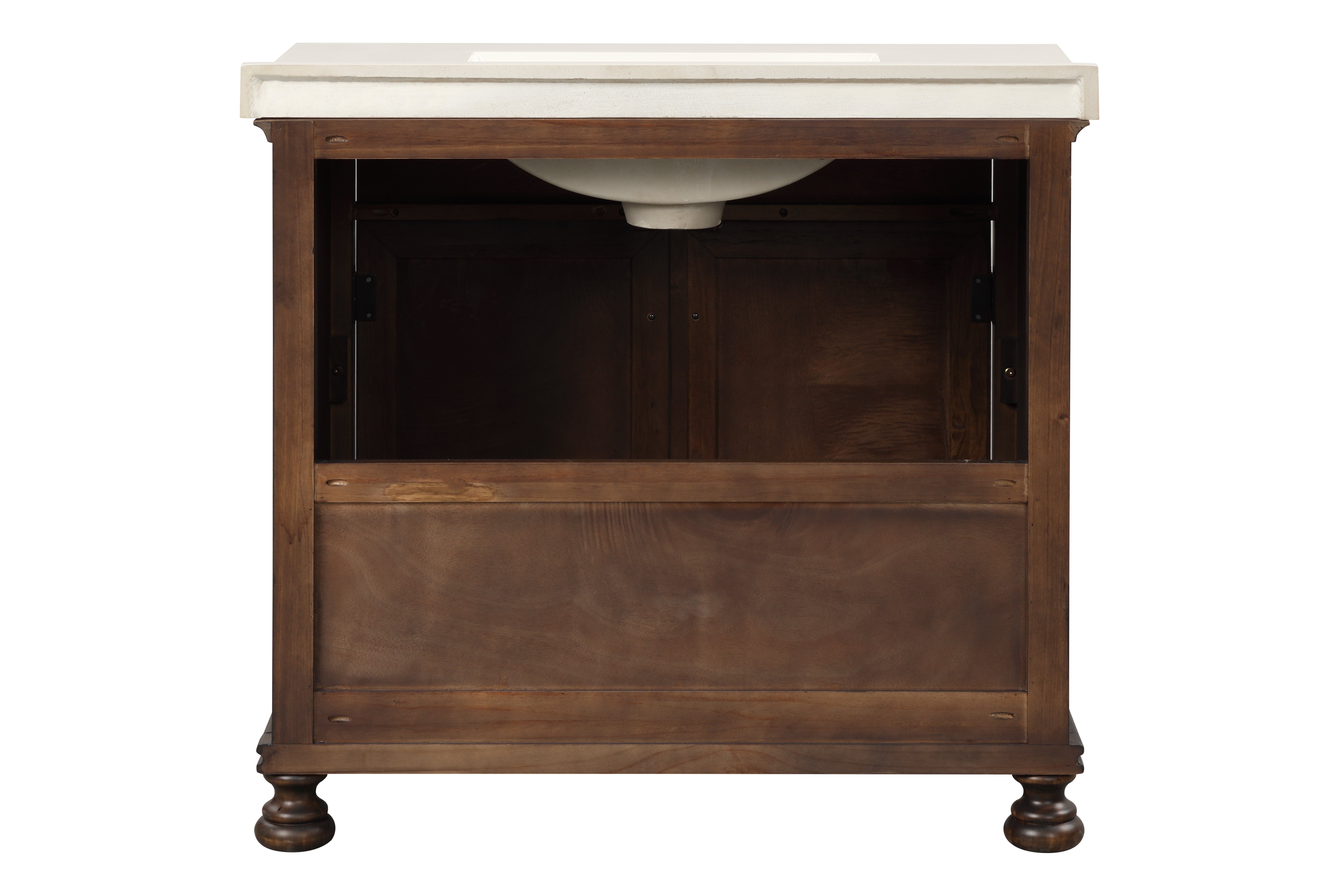 Dark Antique Brown 31 inch Bathroom Vanity - Shaye-2