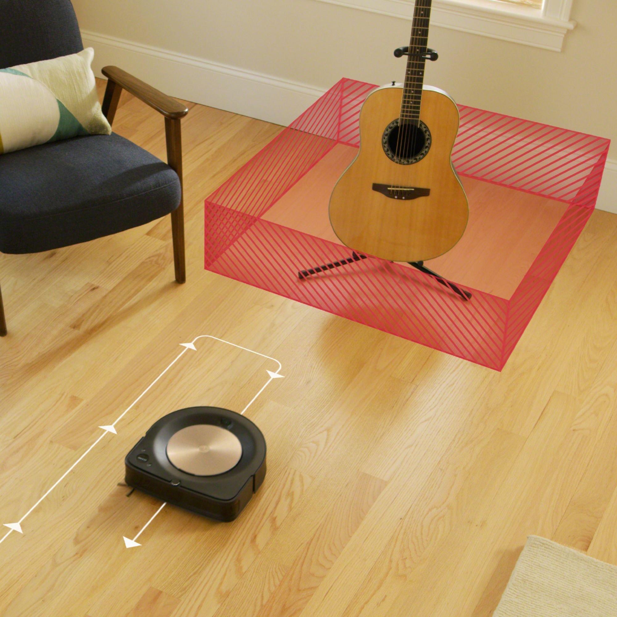 S955020 iRobot Roomba s9+ WiFi Robotic Vacuum with Automatic Dirt Disposal-7