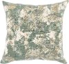 Square Thyme Green Luciana Throw Pillow