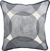 Square Blue Telia Night Throw Pillow