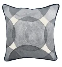 Square Blue Telia Night Throw Pillow