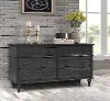 Classic Charcoal Gray Dresser - Palma