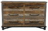 Farmhouse Rustic Pine Dresser - Loft