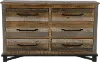 Loft Rustic Pine Dresser