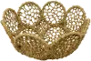 Natural Fiber Circled Pattern Bowl