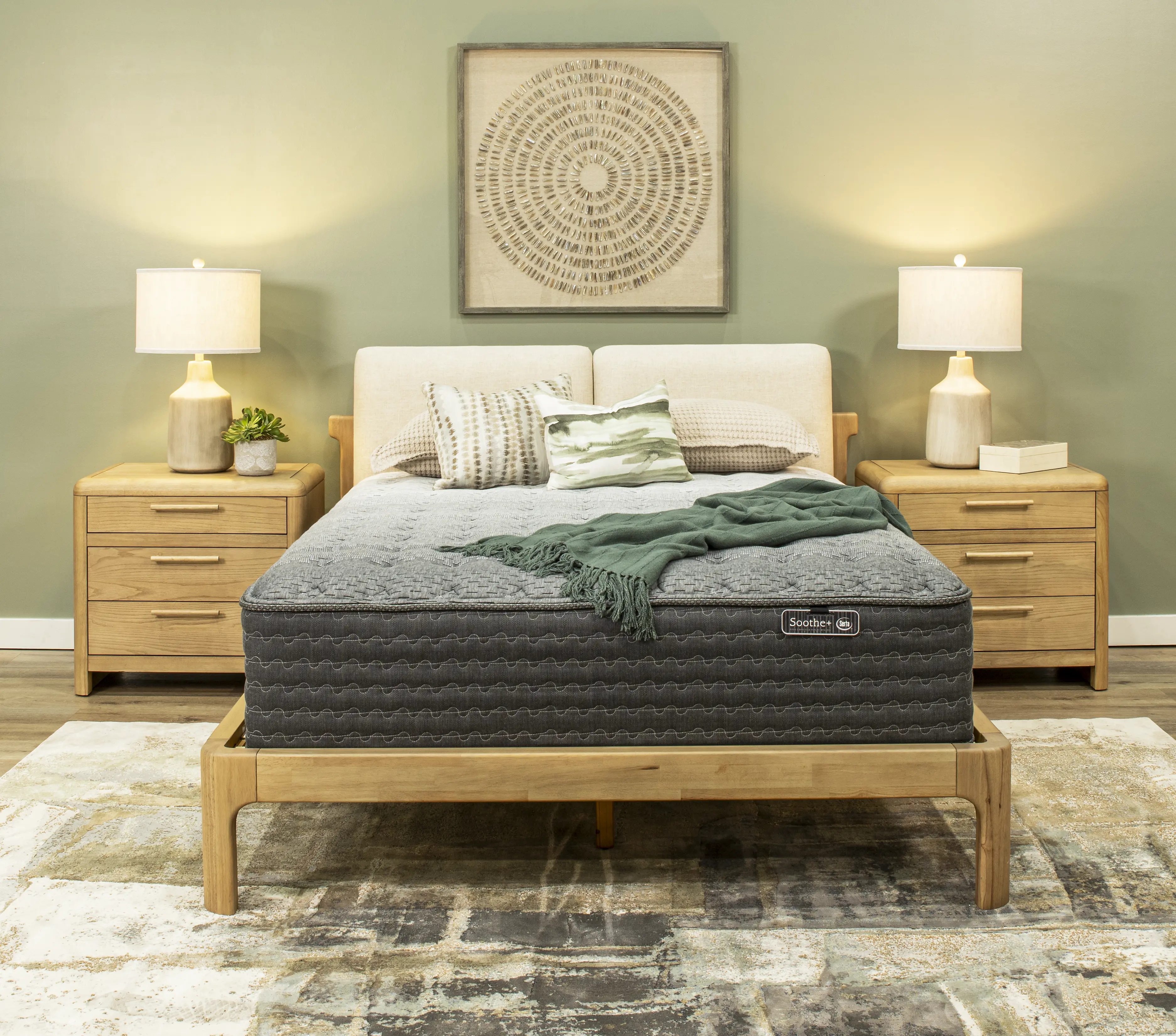 833421-3030 Serta Firm Full Mattress - Soothe+-2
