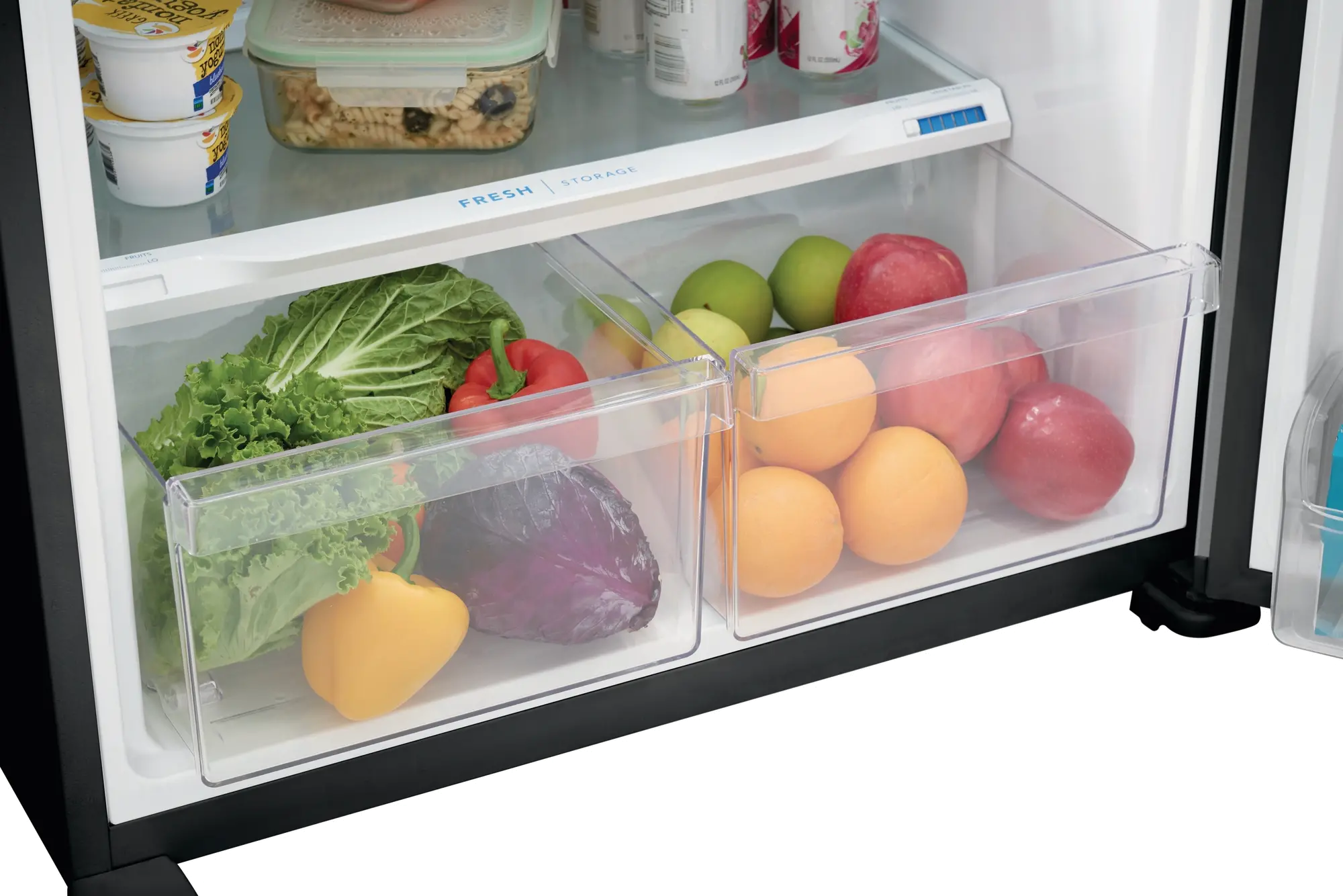 FFTR2045VS Frigidaire 20 cu ft Top Freezer Refrigerator - 30 W Stainless Steel-7