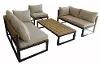 OAW4CSNBL Gibson Natural 4 Piece Outdoor Patio Set