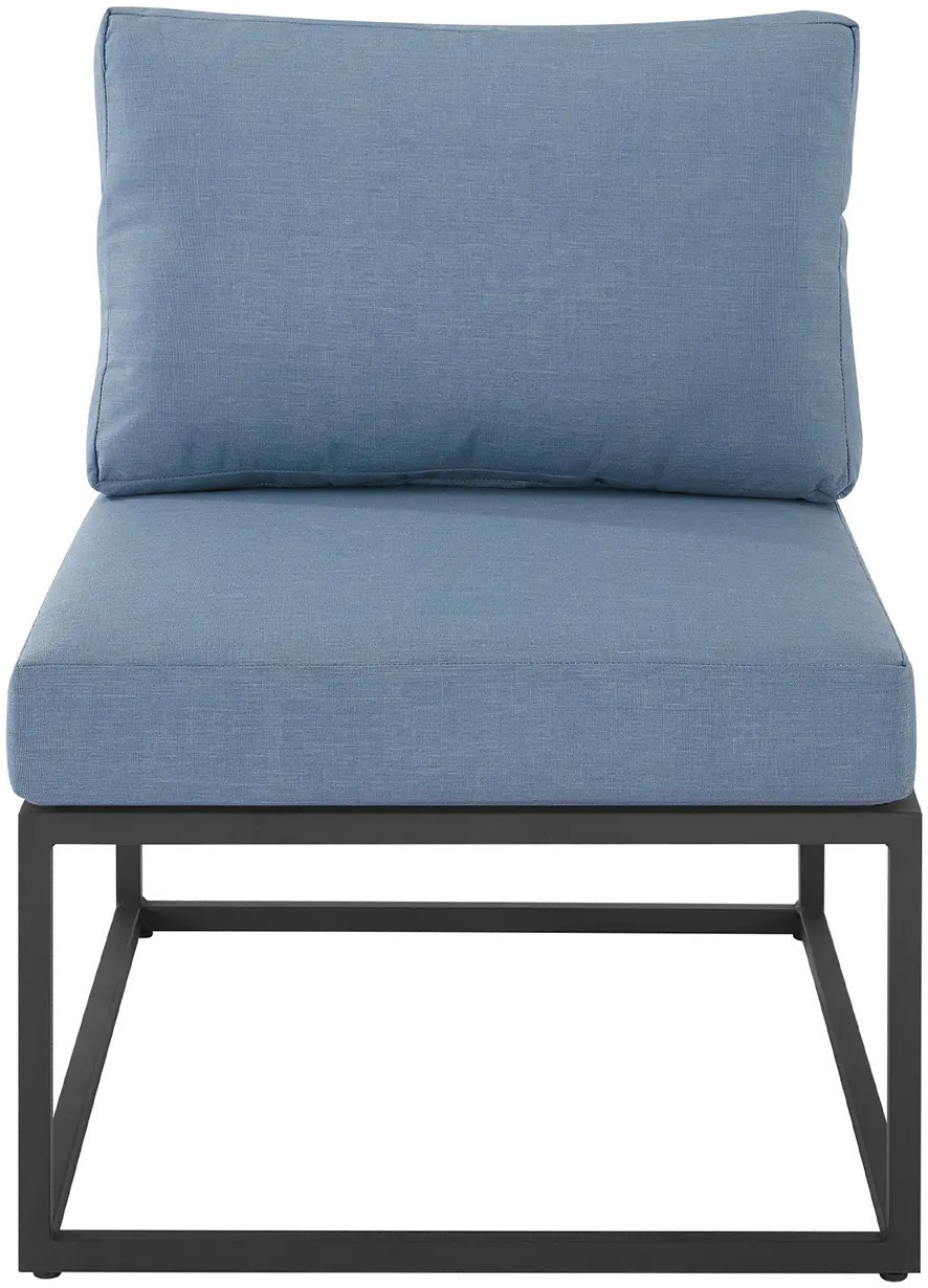 ORTRINCHBU Trinidad Blue Patio Side Chair-1