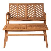 OW2LSGVINBR Light Brown 2 Piece Patio Chair Set-2