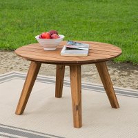 OW30CLCTBR Light Brown 30 Round Coffee Table-1
