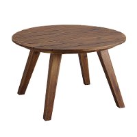 OW30CLCTDB Dark Brown Round Coffee Table-3