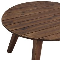 OW30CLCTDB Dark Brown Round Coffee Table-5