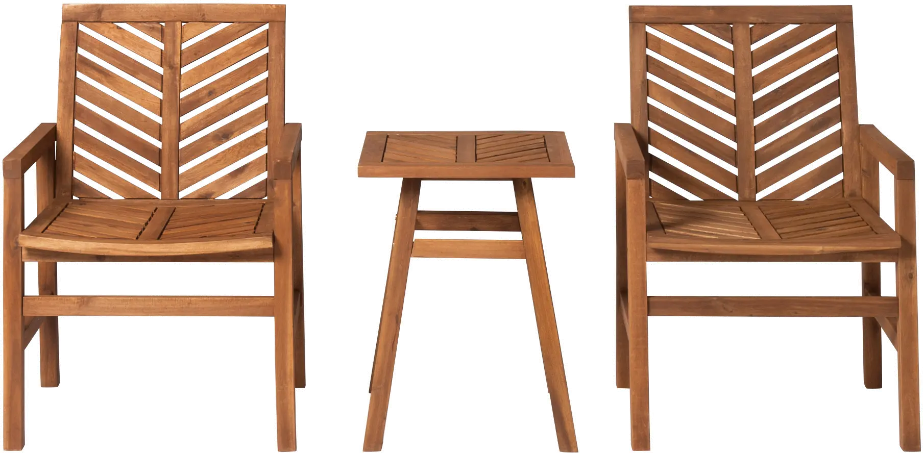 OW3CGVINBR Vincent 3 Piece Brown Patio Chat Set-4