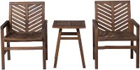 OW3CGVINDB 3 Piece Dark Brown Patio Chair Set-2