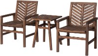 OW3CGVINDB 3 Piece Dark Brown Patio Chair Set-3