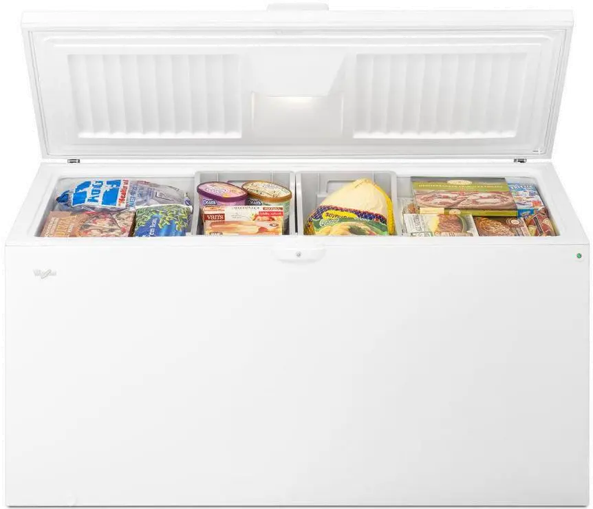 WZC5422DW Whirlpool 22 cu ft Chest Freezer - White-2