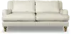 Regatta Cream Leather Loveseat