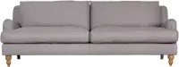 Regatta Gray Leather Sofa