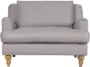 Regatta Gray Leather Chair