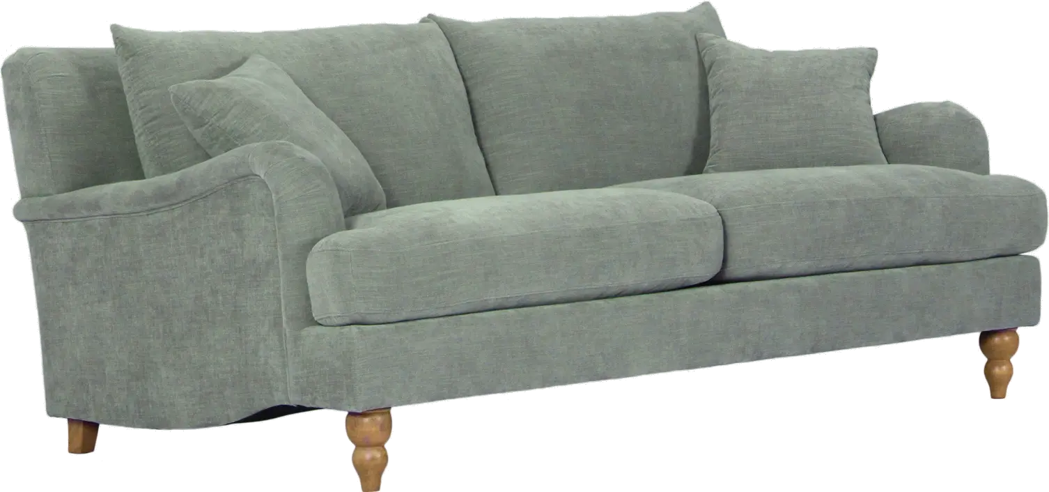 Cozy Fern Loveseat with Waterproof Fabric-2