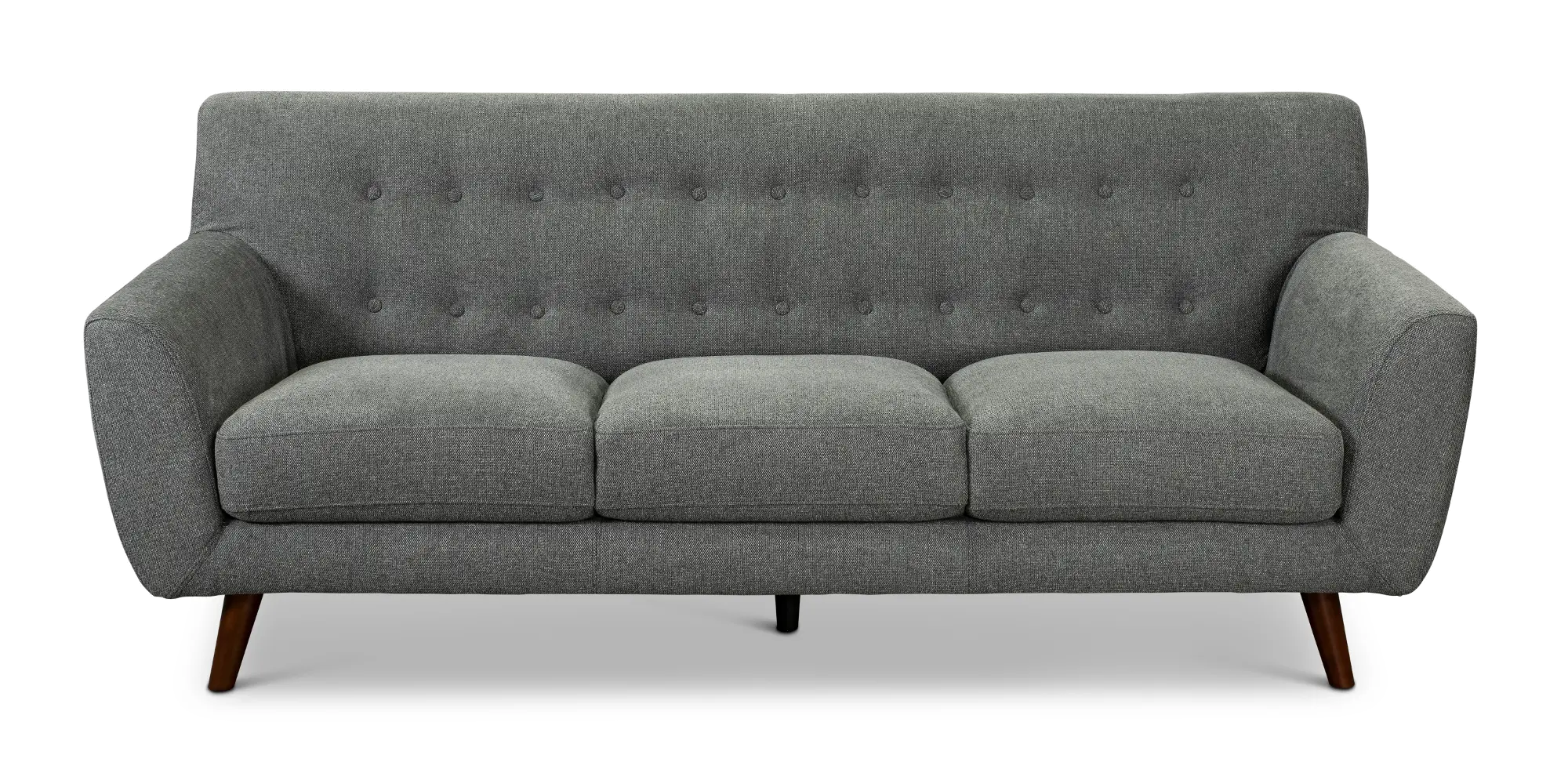 Liverpool Mid Century Modern Gray Sofa-1
