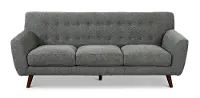 Liverpool Mid Century Modern Gray Sofa