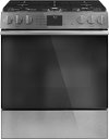 CGS700M2NS5 Cafe 30 Inch Gas Smart Range - 5.6 cu. ft. Platinum Glass