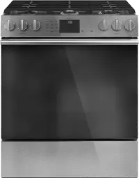CGS700M2NS5 Cafe 30 Inch Gas Smart Range - 5.6 cu. ft. Platinum Glass