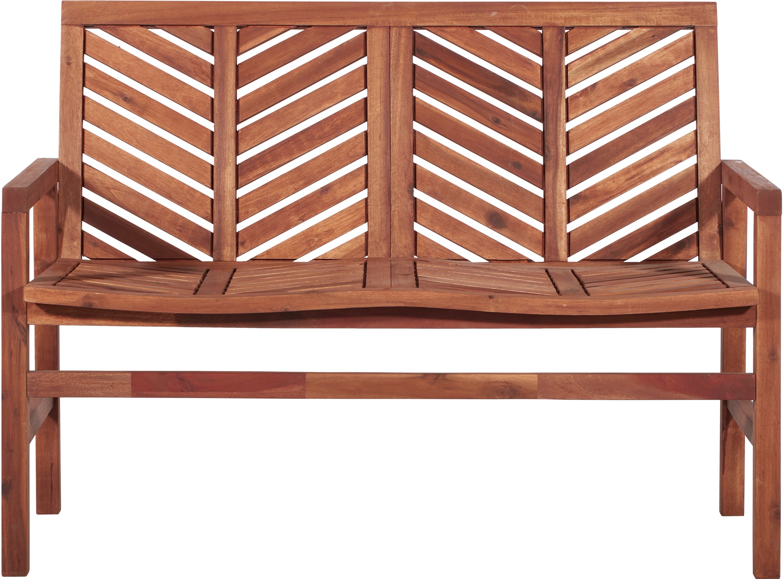 OW48VINLSBR Vincent Light Brown 48 Loveseat Bench-3