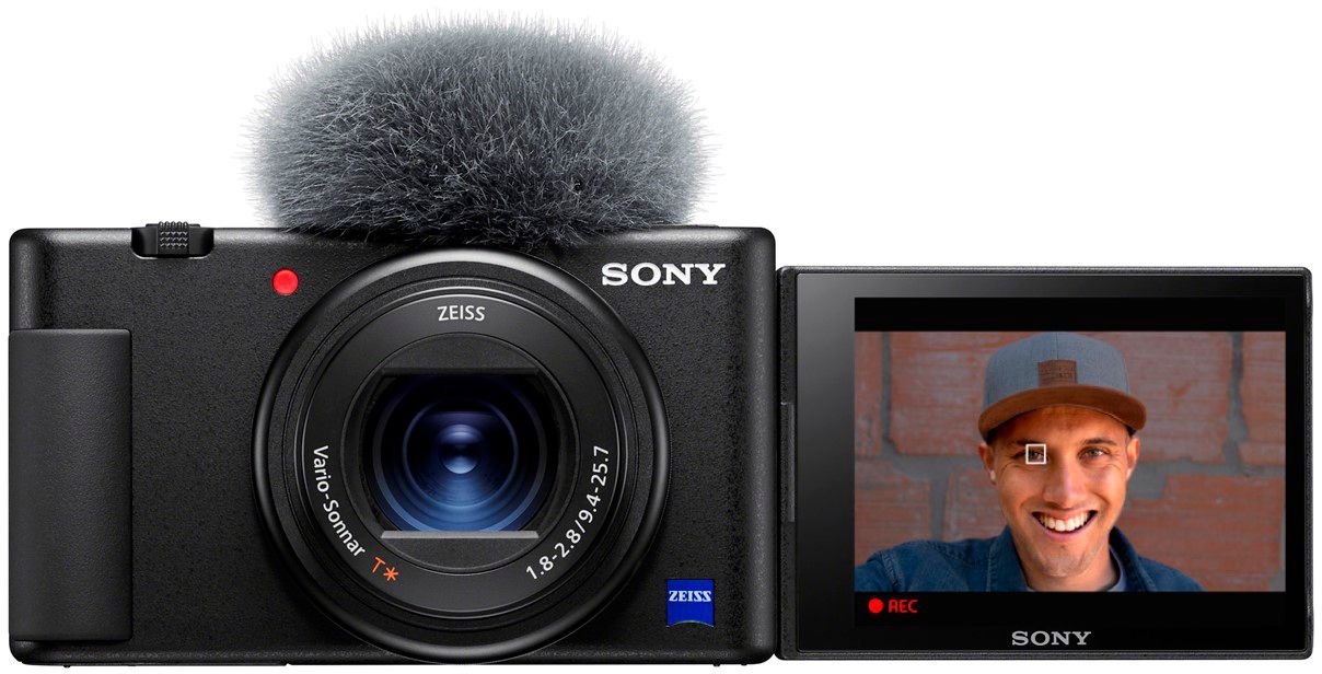 DCZV1/B Sony ZV-1 20.1 Megapixel Digital Camera - White-5