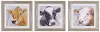 Wood Framed Cow Print