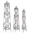 Metal 49 Inch Garden Trellis - Wisteria