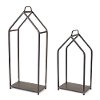 Iron 31 Inch Firewood Rack - Birch