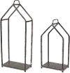 Iron 31 Inch Firewood Rack - Birch