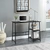Mocha Frame Works Home Office Desk