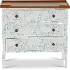 Aries Elton 3 Drawer White Side Chest