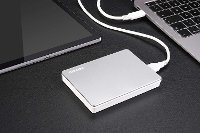 TOSHIBA CANVIO FLEX 2TB SILVER Toshiba Canvio Flex 2TB External Hard Drive-4