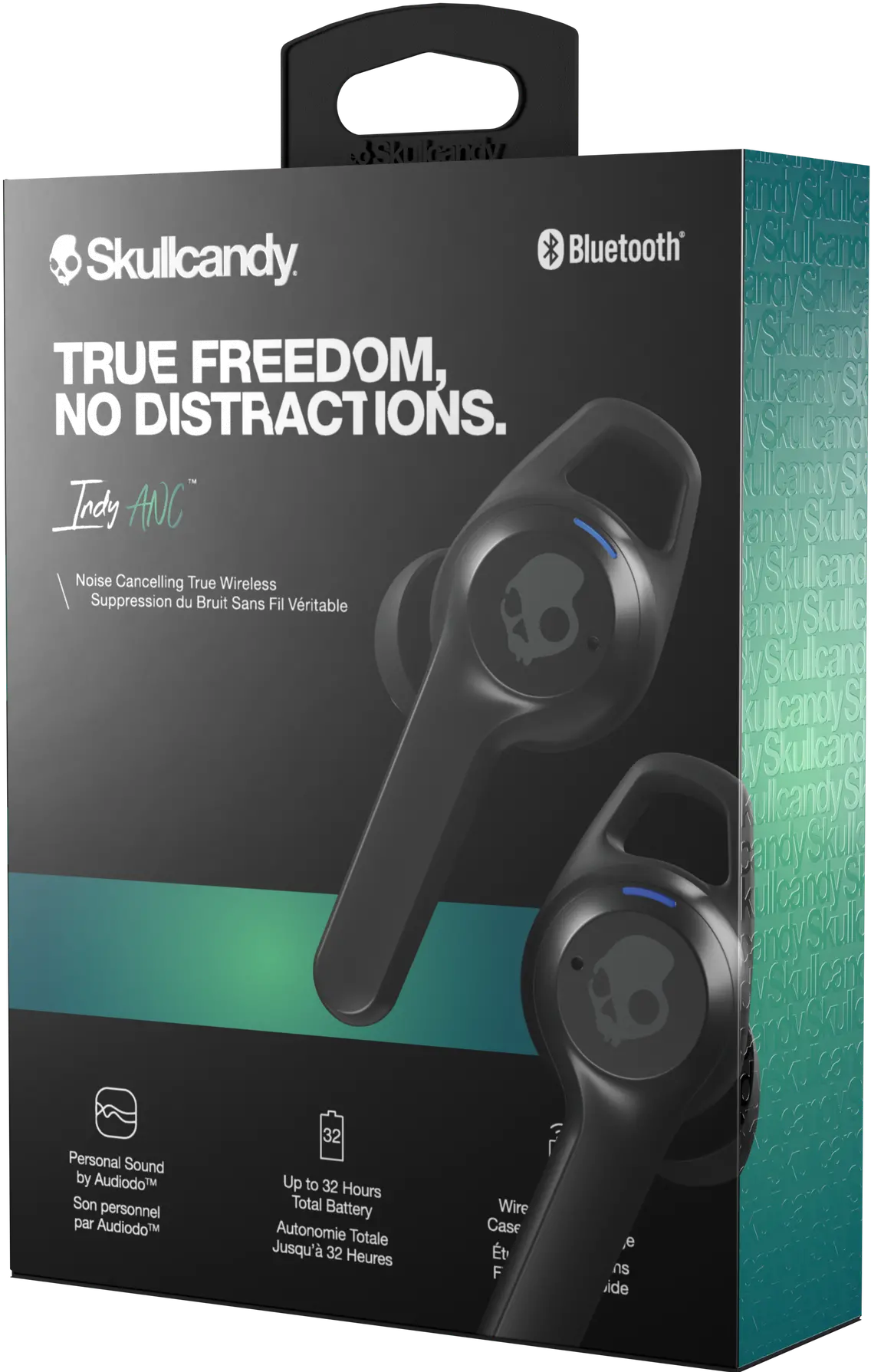 S2IYW-N740 Skullcandy Indy ANC Noise Cancelling True Wireless Earbuds - Black-6