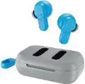 S2DMW-P751 Skullcandy Dime True Wireless Earbuds - Light Gray and Blue