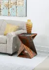 Milford Sierra Brown Accent Table